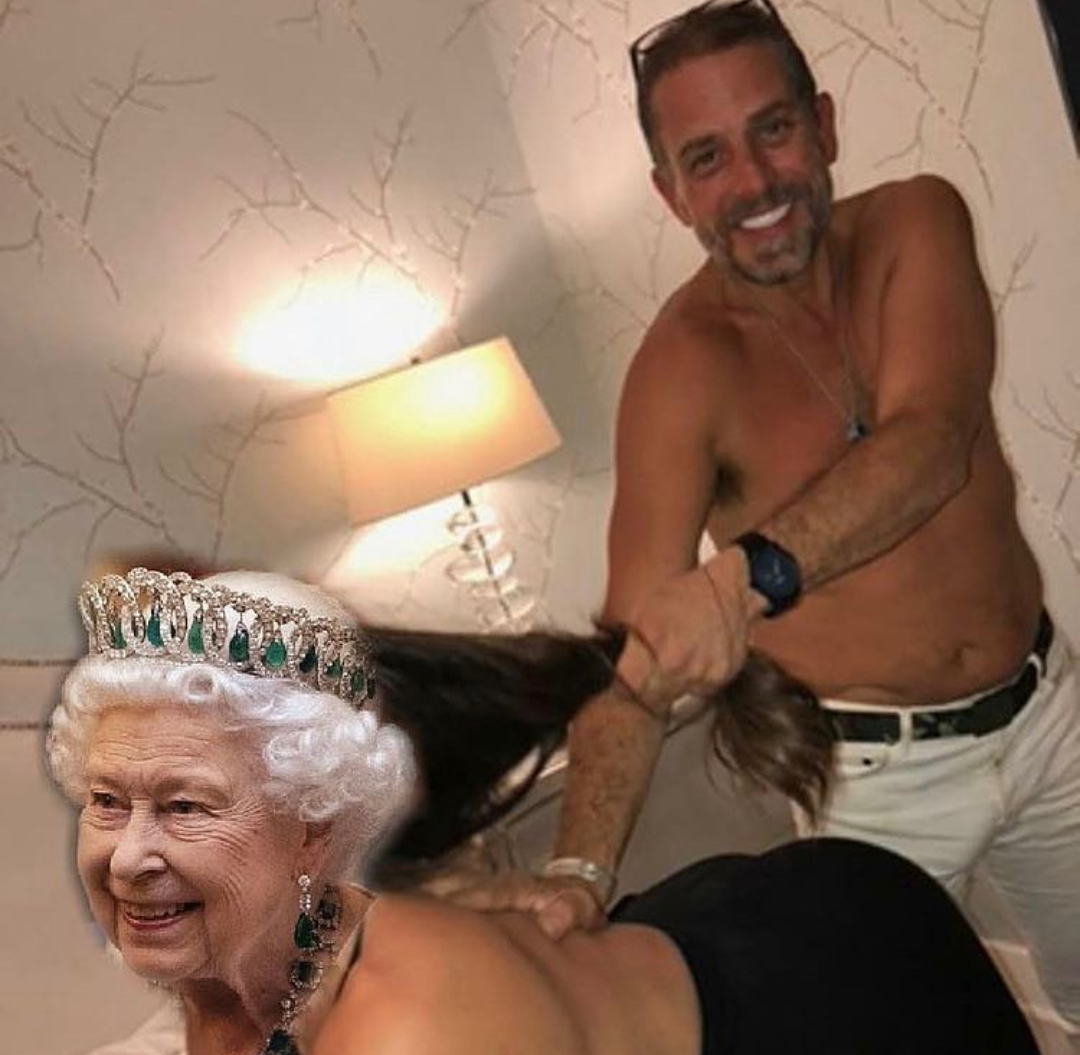 "GILF Hunter Biden out here smoking the contents of Prince Phillip&apo...